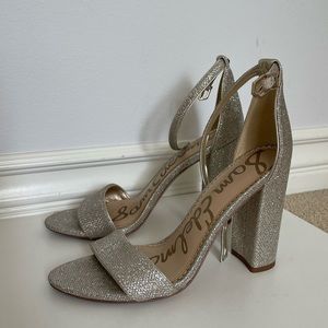 Sam Edelman silver heel